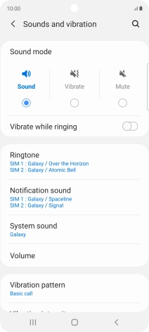Press Ringtone.
