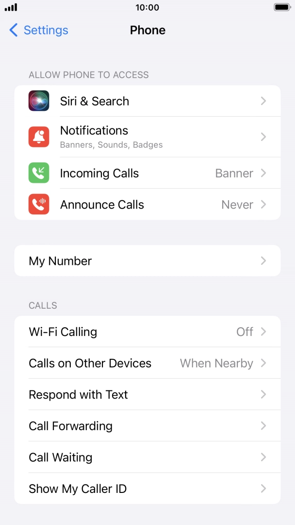 Press Wi-Fi Calling. Press Wi-Fi Calling.