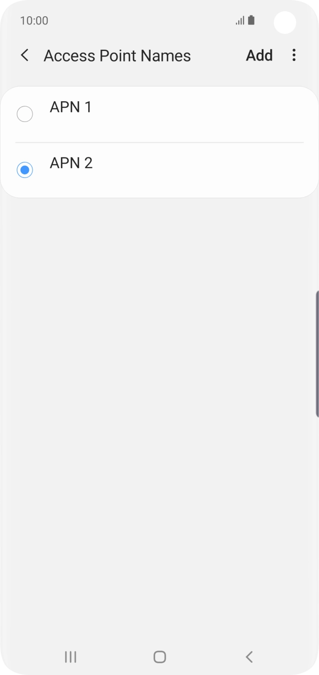 Press the Home key to return to the home screen. Press the Home key to return to the home screen.