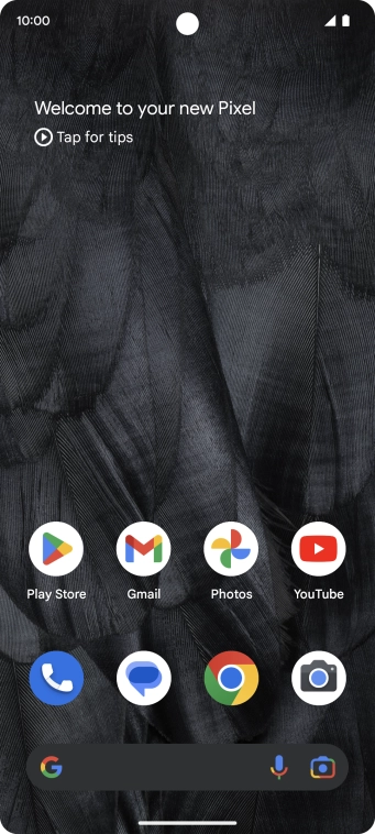 When the phone is turned on, you can always see the battery power level. The larger the coloured section of the battery icon, the more remaining battery power.
