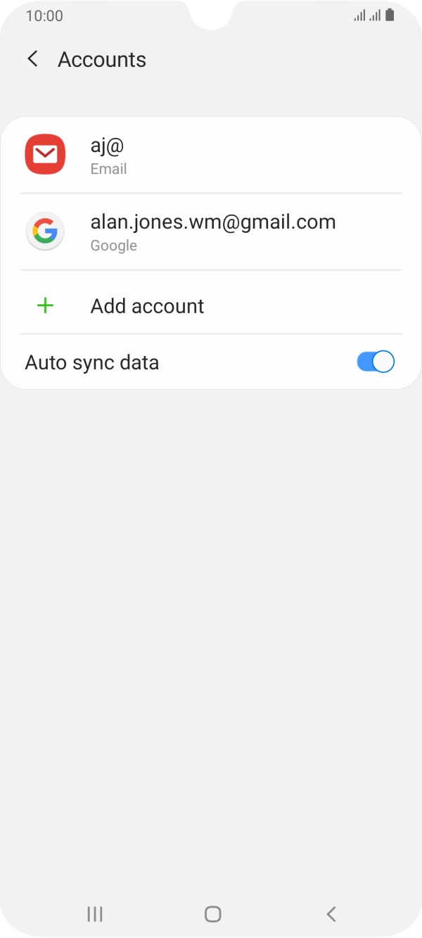 Press the Home key to return to the home screen. Press the Home key to return to the home screen.