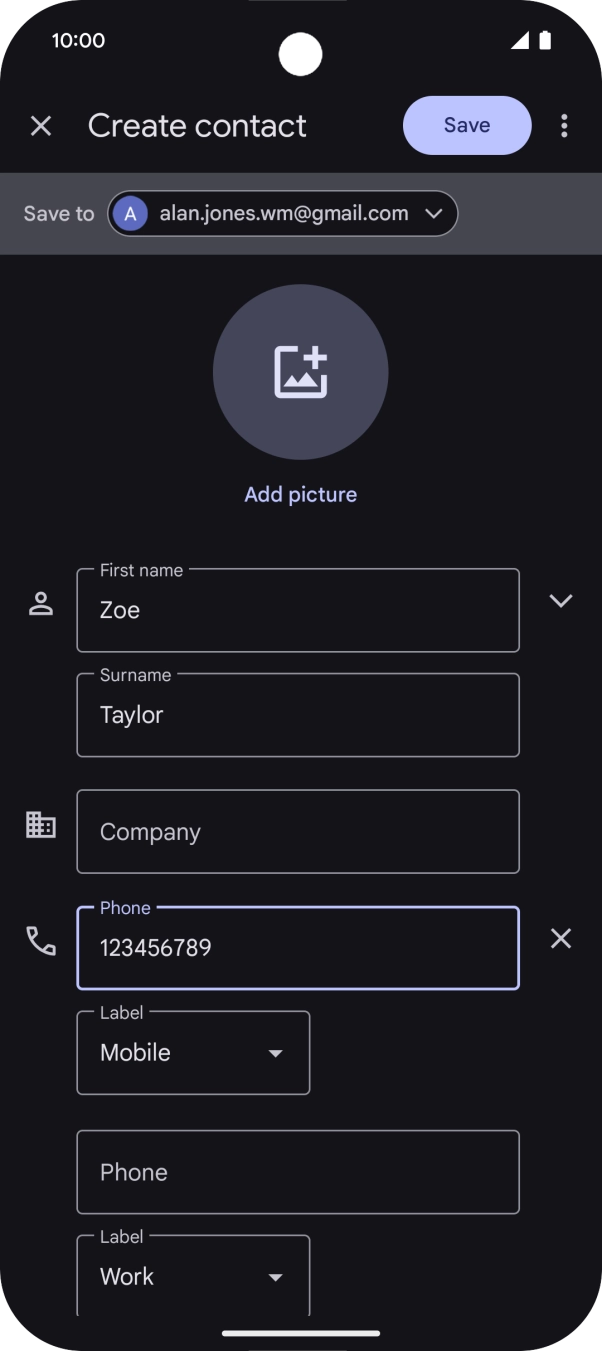 Press Save. Press Save.