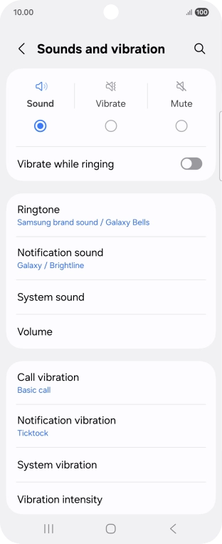 Press Ringtone.