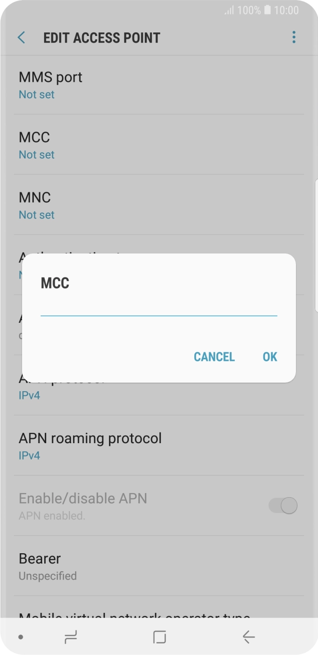 Key in 234 and press OK. Key in 234 and press OK.