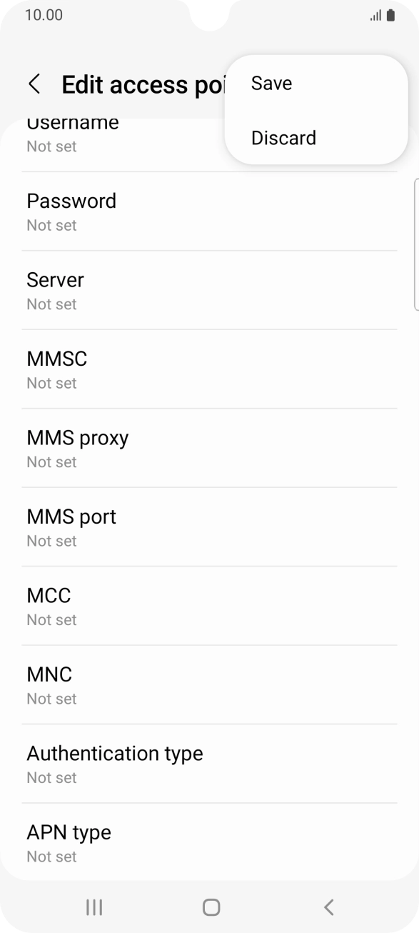 Press Save. Press Save.