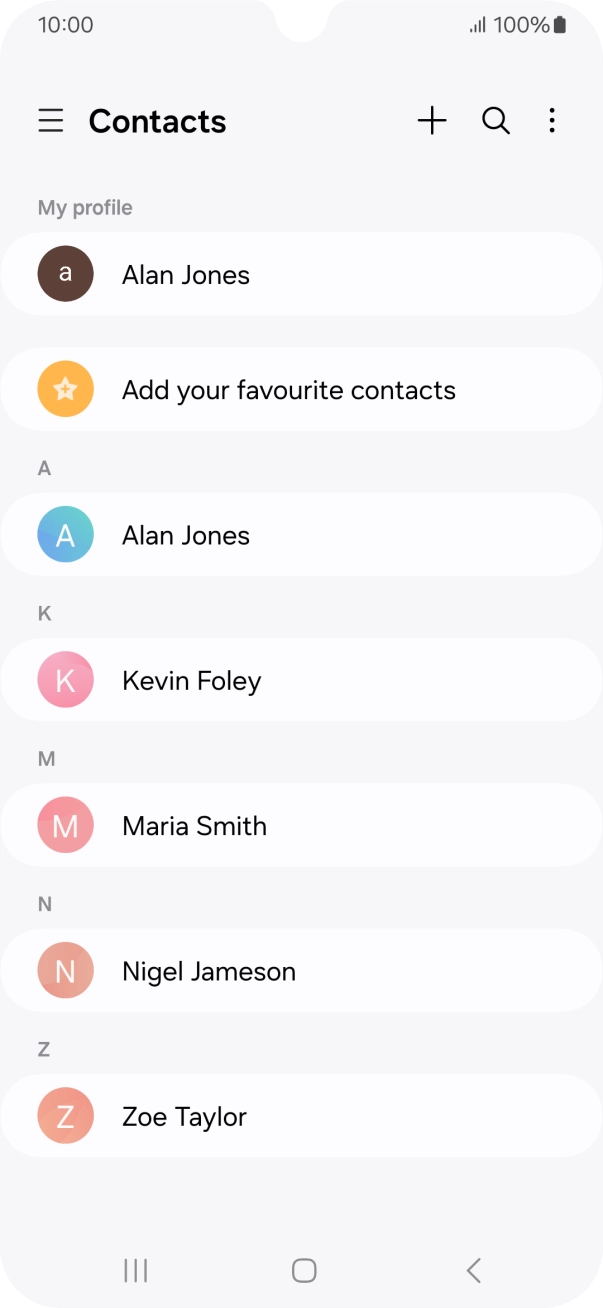 Slide your finger right starting from the left side of the screen. Slide your finger right starting from the left side of the screen.