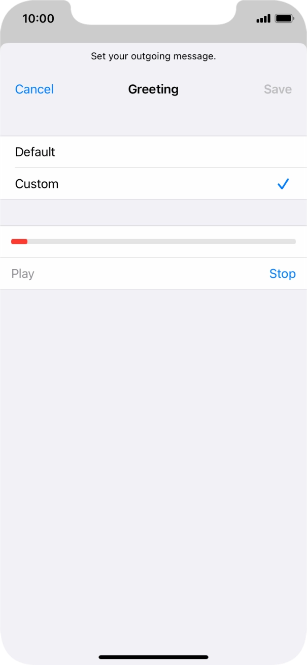 Press Stop to stop recording. Press Stop to stop recording.