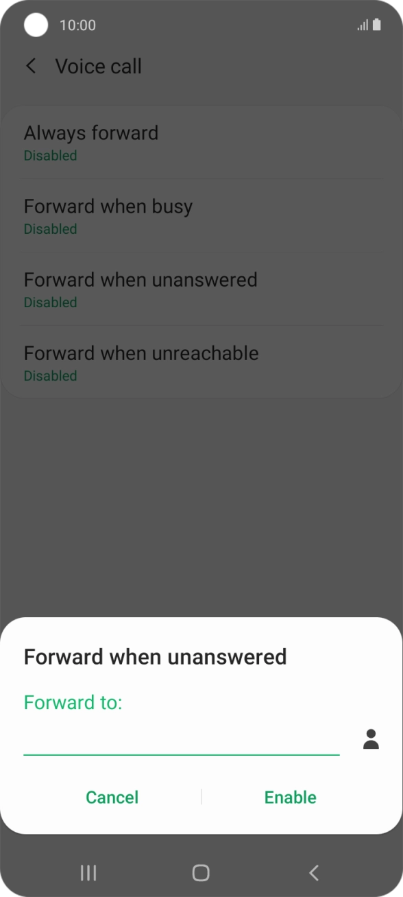 Key in 901 and press Enable.