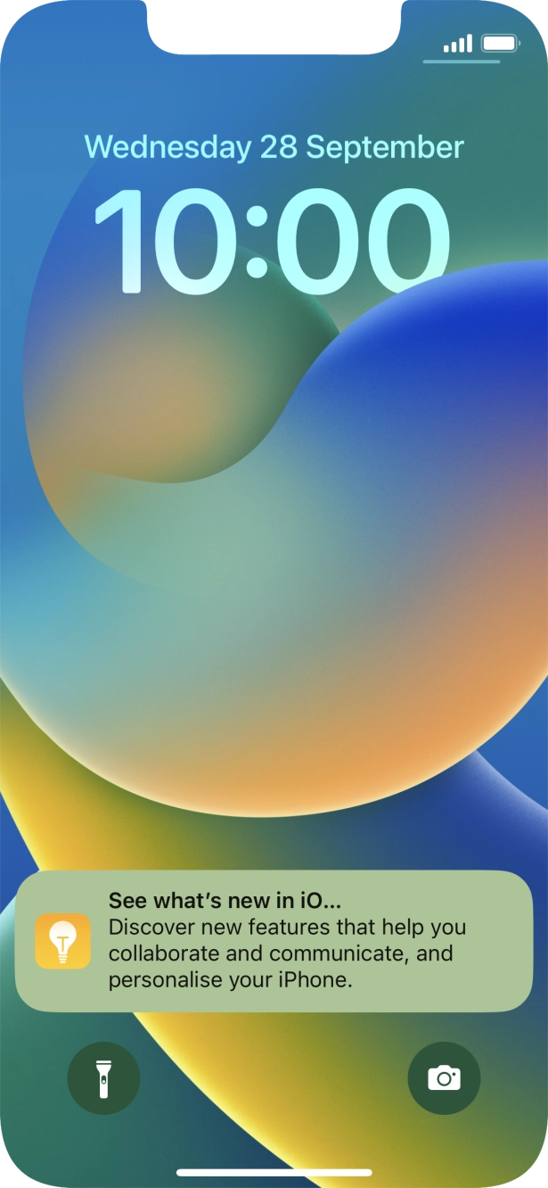 Press the required notification and follow the instructions on the screen to use the selected function. Press the required notification and follow the instructions on the screen to use the selected function.