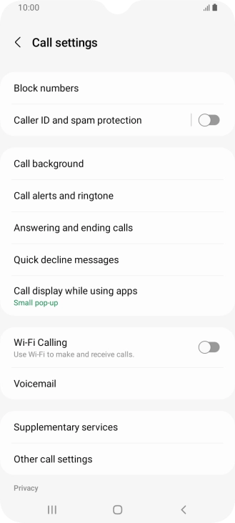 Press Voicemail.