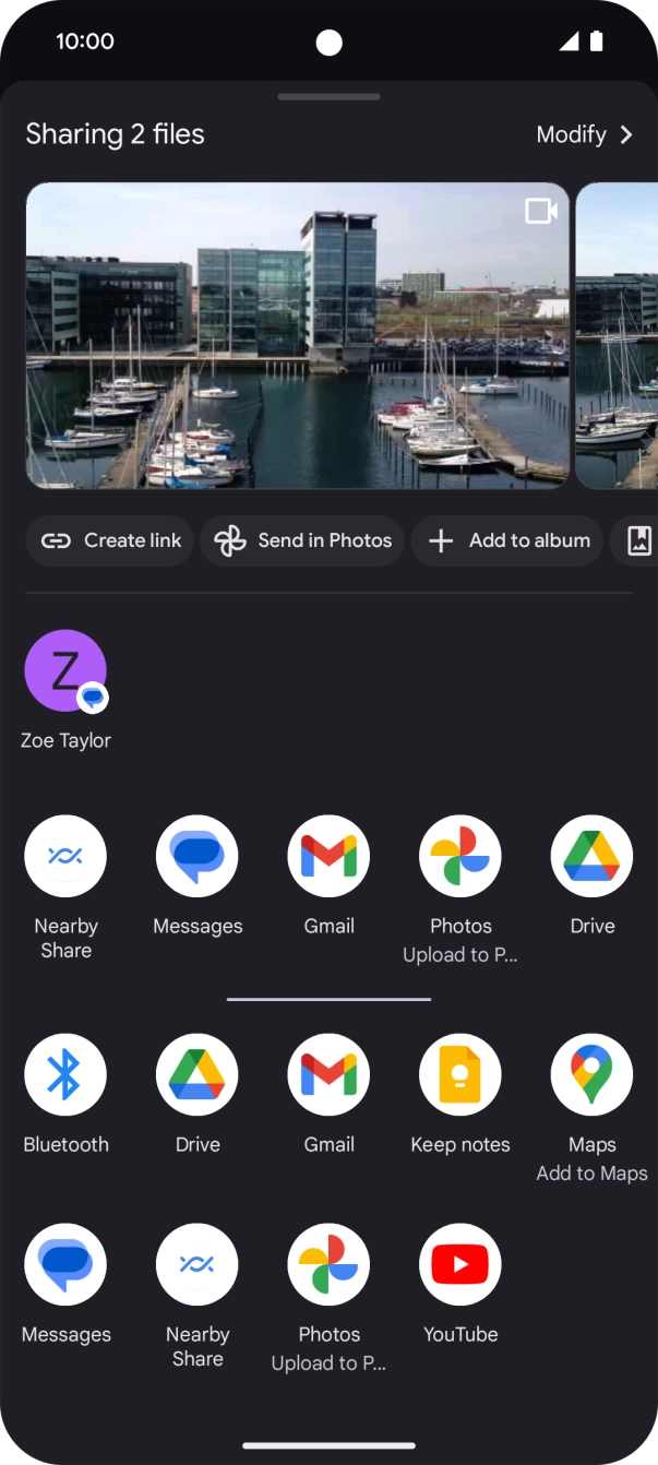 Press Drive. Press Drive.