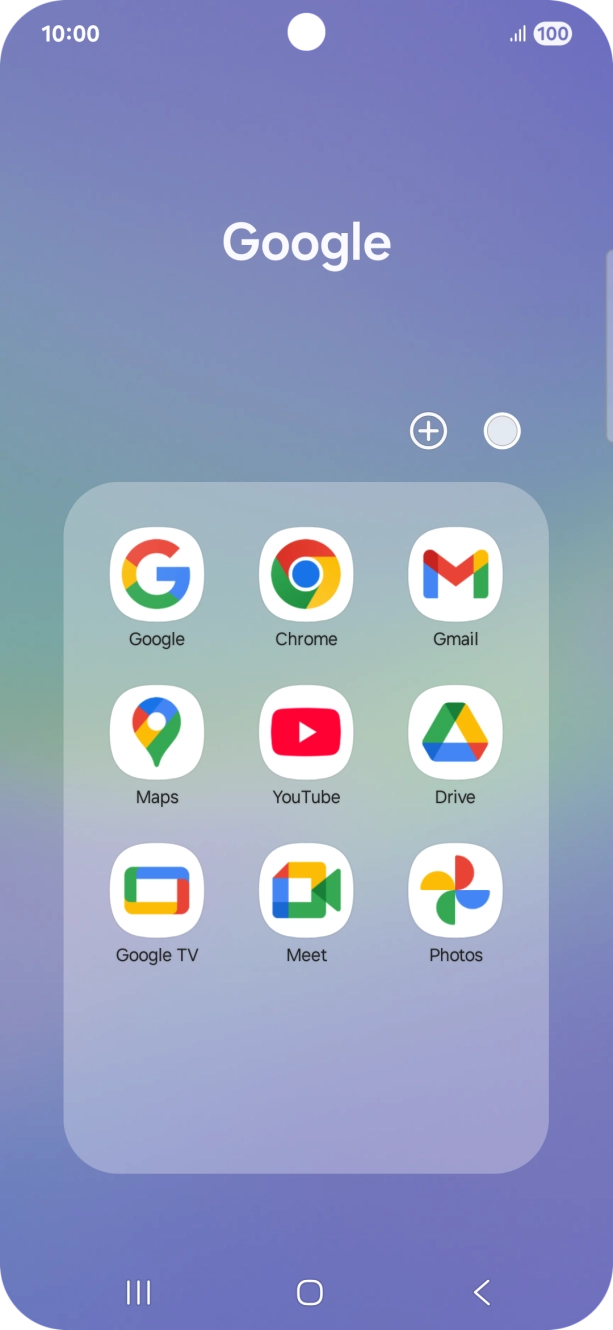 Open YouTube and go to the required video.