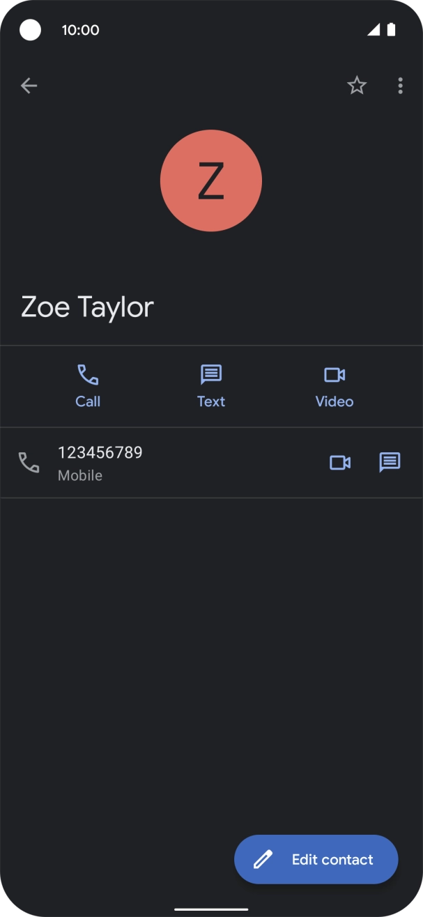 Press the required number.