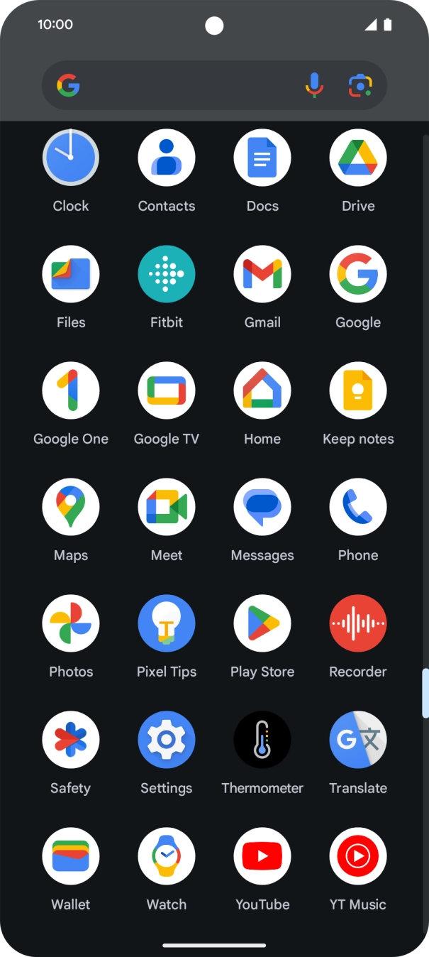 Press YT Music. Press YT Music.