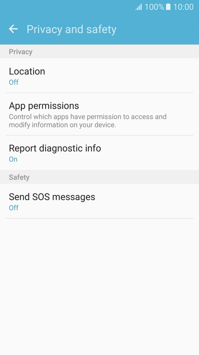 Press Location. Press Location.