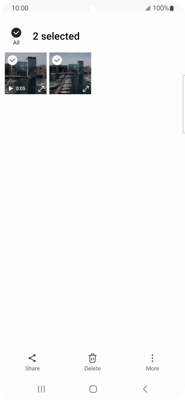 Press Share. Press Share.