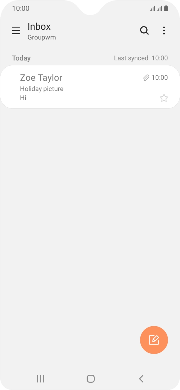 Slide your finger right starting from the left side of the screen. Slide your finger right starting from the left side of the screen.