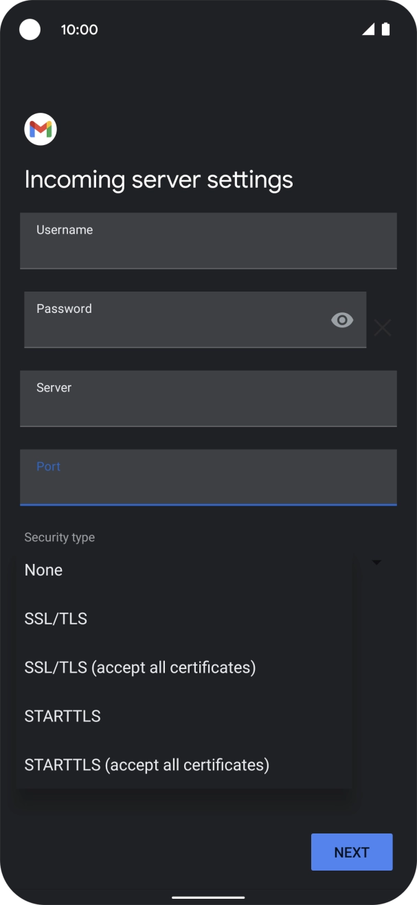 Press None to turn off the function. Press None to turn off the function.