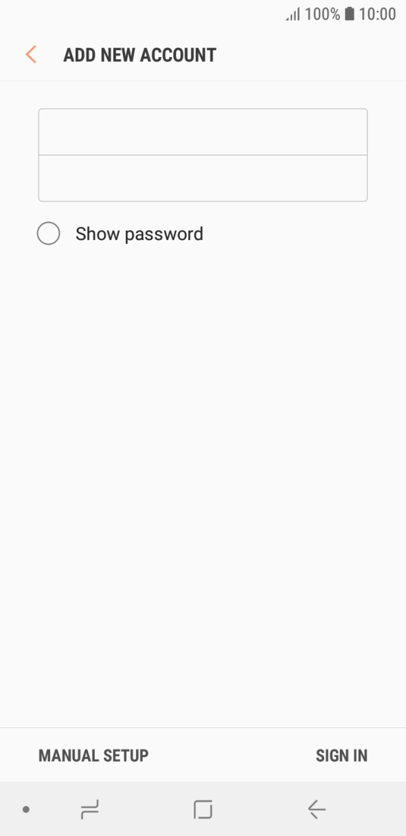 Press SIGN IN. Press SIGN IN.