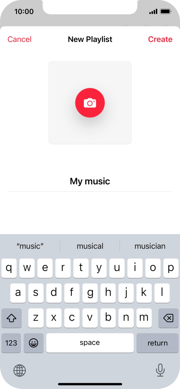 Press Create. Press Create.