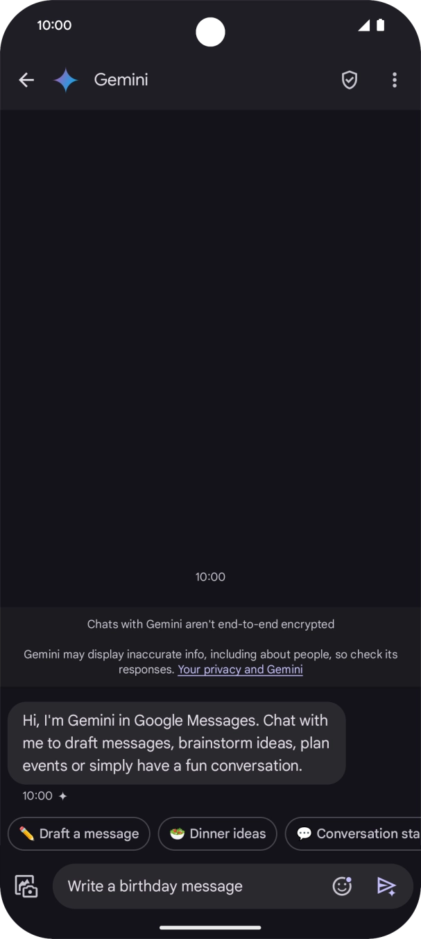 Write or say in your own words which topic you would like to use.