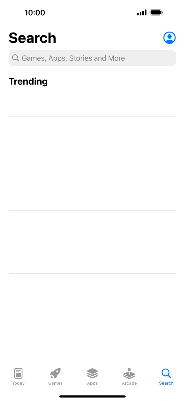 Press the search field and key in the name or subject of the required app. Press the search field and key in the name or subject of the required app.