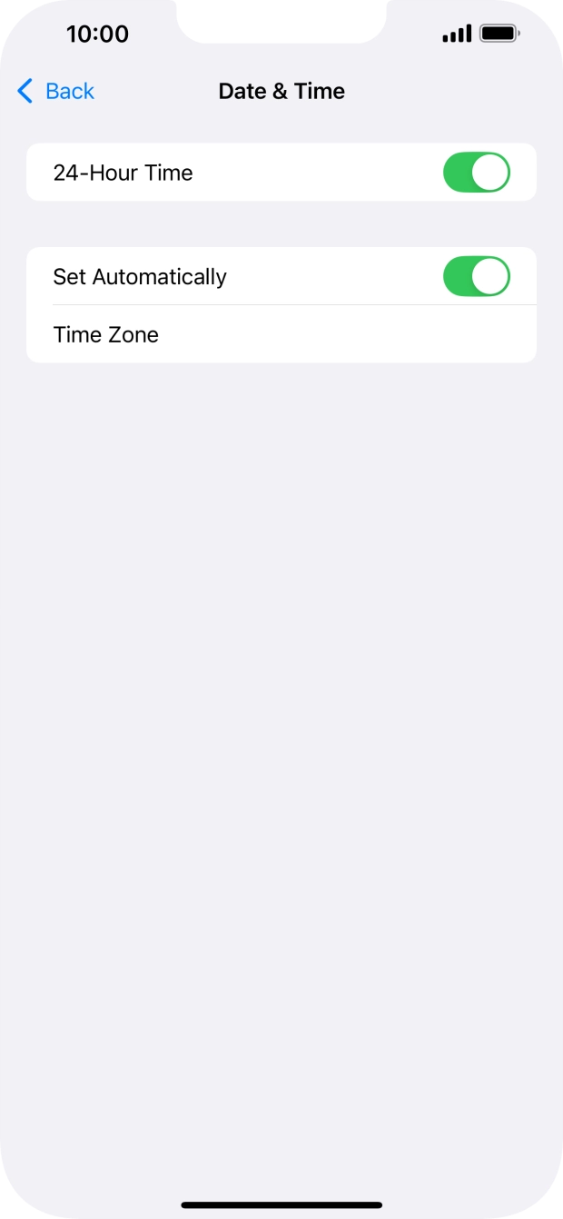 Slide your finger upwards starting from the bottom of the screen to return to the home screen.