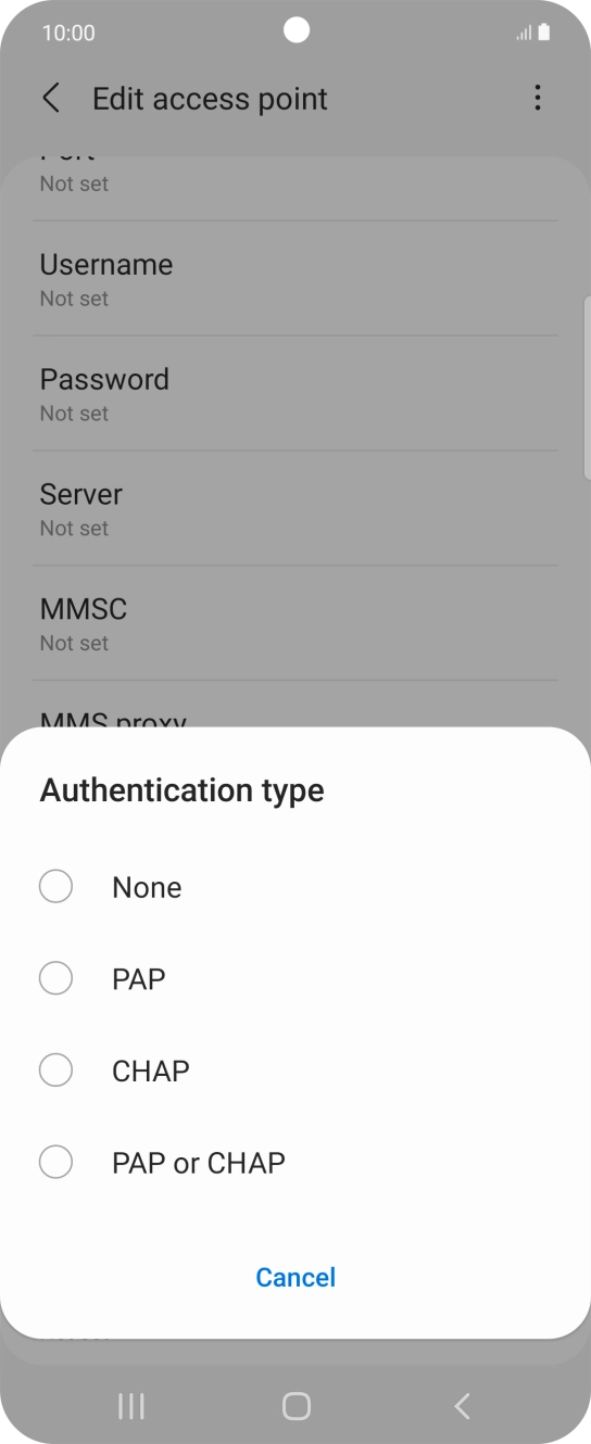 Press PAP. Press PAP.