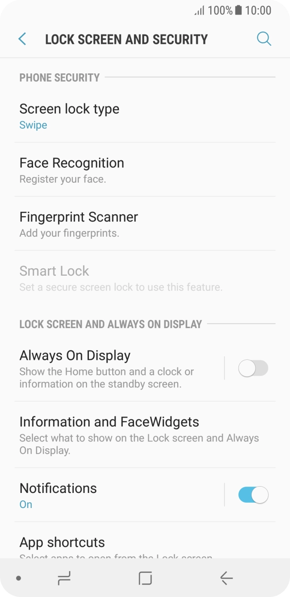 Press Fingerprint Scanner. Press Fingerprint Scanner.