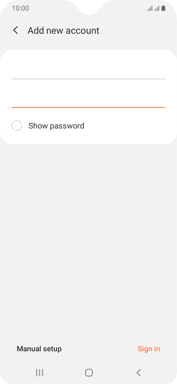 Press Sign in. Press Sign in.