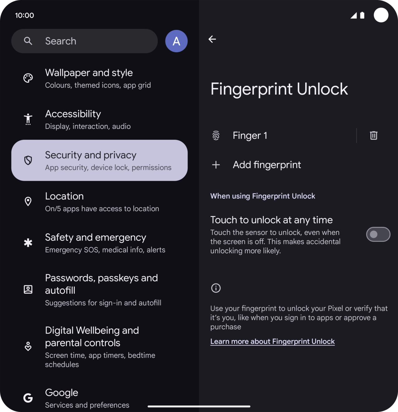 Press arrow left. Press arrow left.