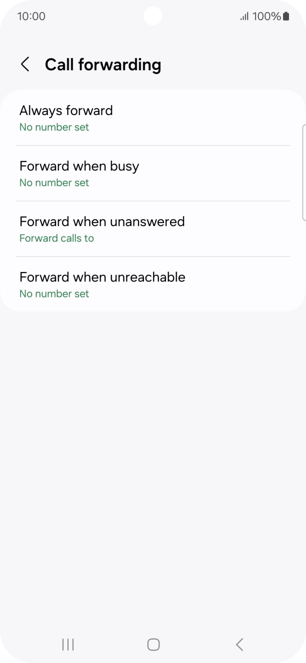 Press the Home key to return to the home screen. Press the Home key to return to the home screen.