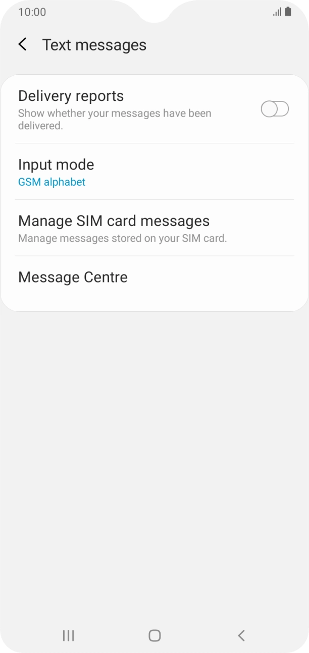 Press Message Centre. Press Message Centre.