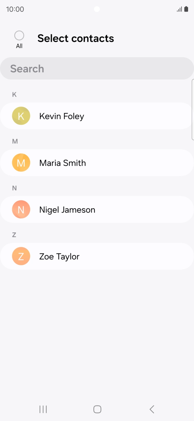 Press the field above 'All'.