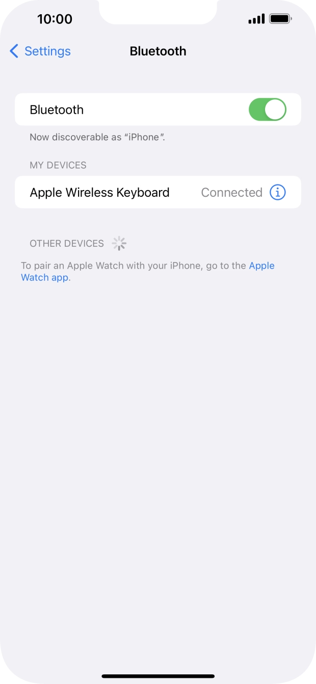 Slide your finger upwards starting from the bottom of the screen to return to the home screen.