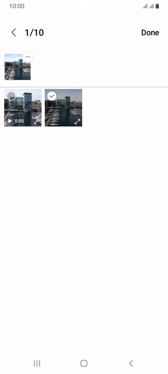 Press Done. Press Done.