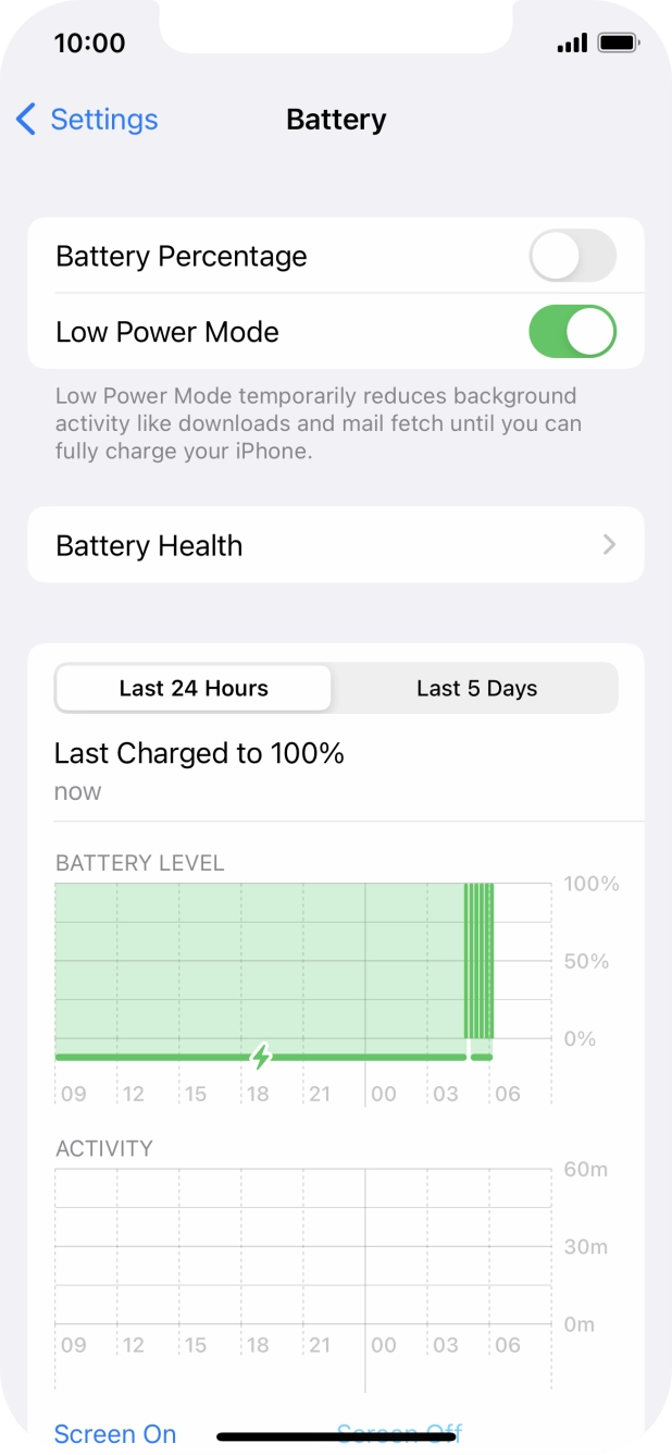 Slide your finger upwards starting from the bottom of the screen to return to the home screen.