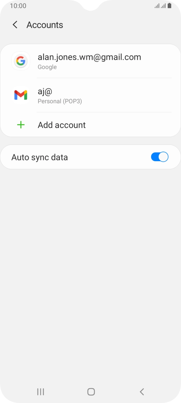 Press the Home key to return to the home screen. Press the Home key to return to the home screen.