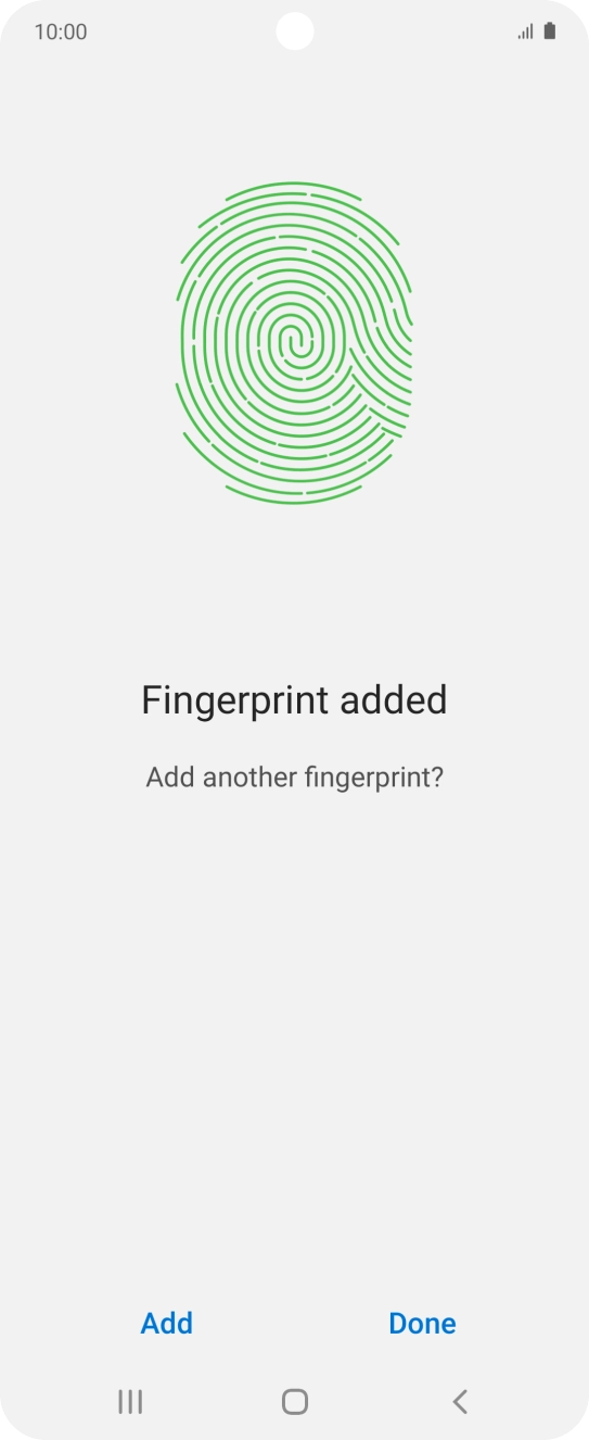 Press Done. Press Done.