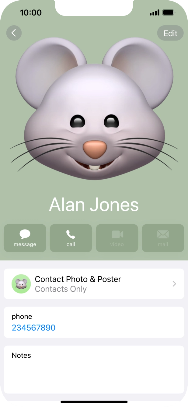 Slide your finger upwards starting from the bottom of the screen to return to the home screen.