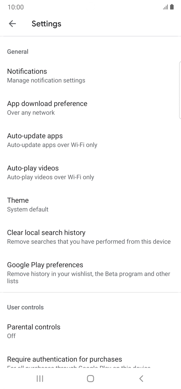Press Auto-update apps.