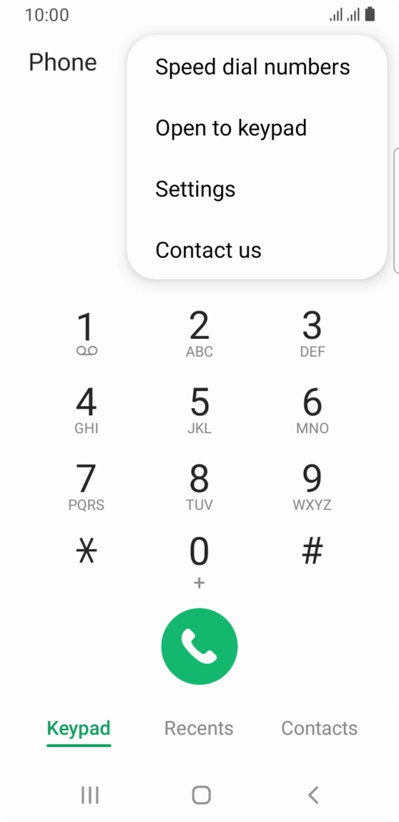 Press Settings. Press Settings.