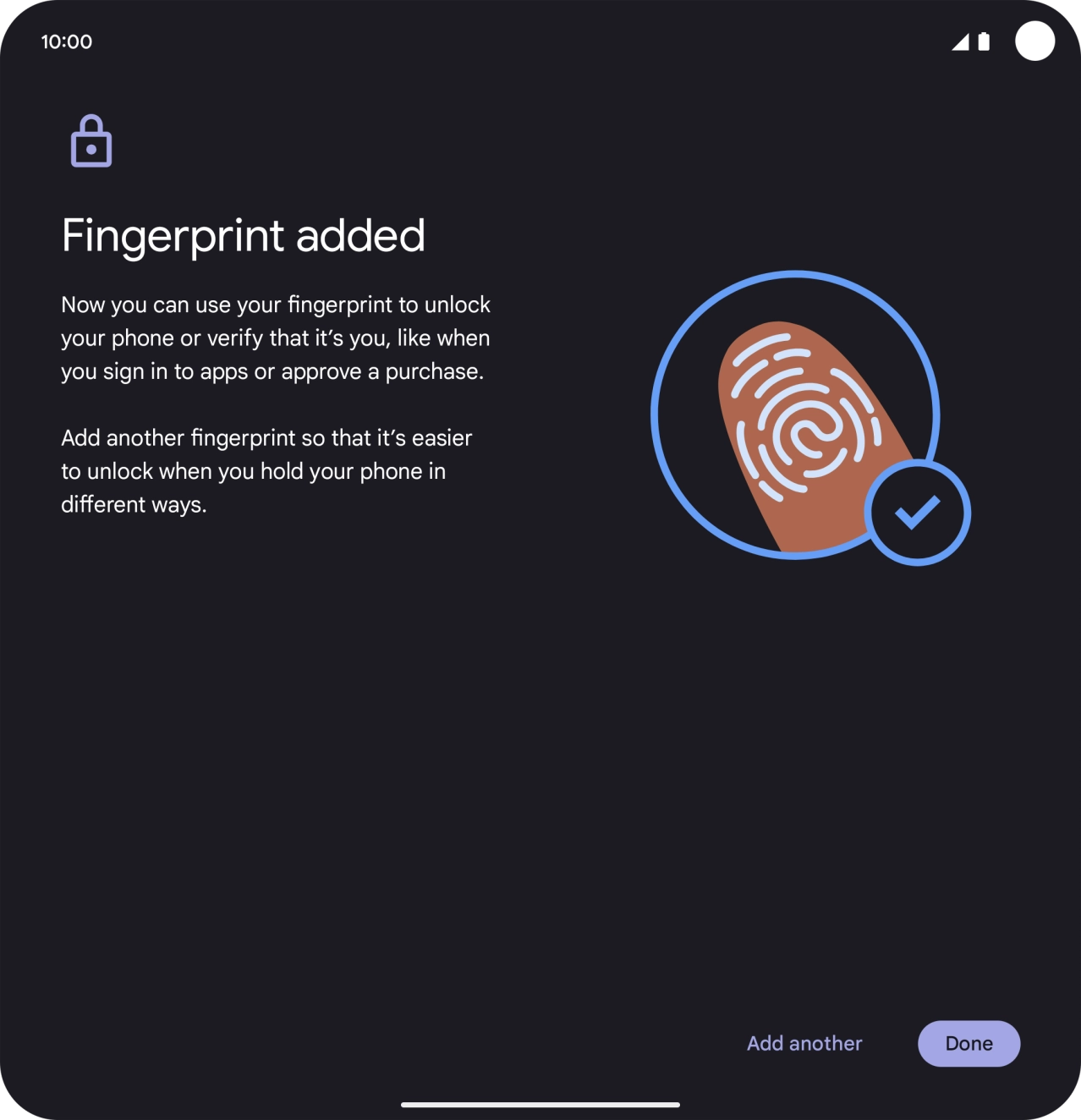 Press Done. Press Done.