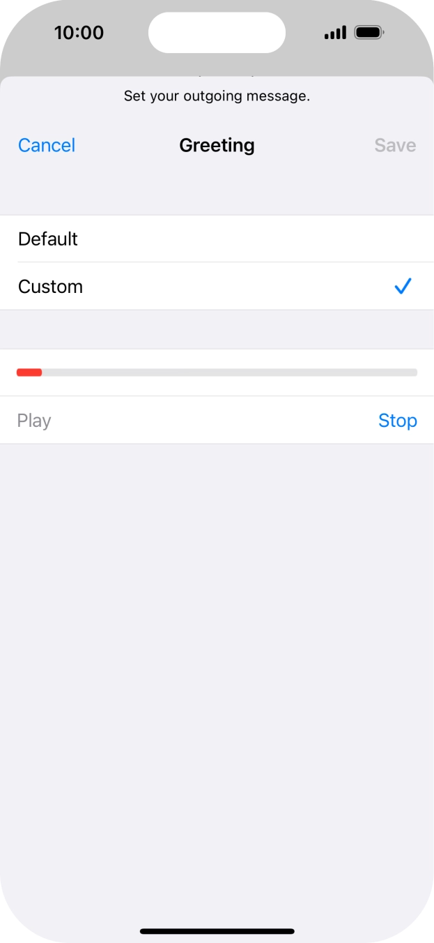 Press Stop to stop recording. Press Stop to stop recording.