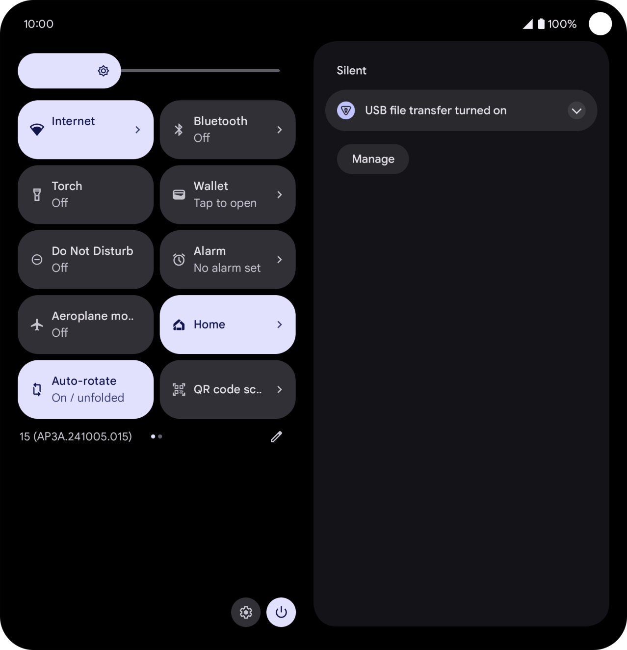 Press the drop down list. Press the drop down list.