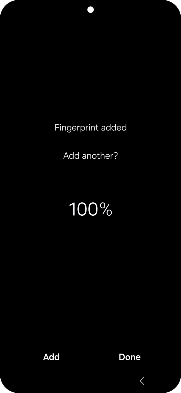 Press Done. Press Done.