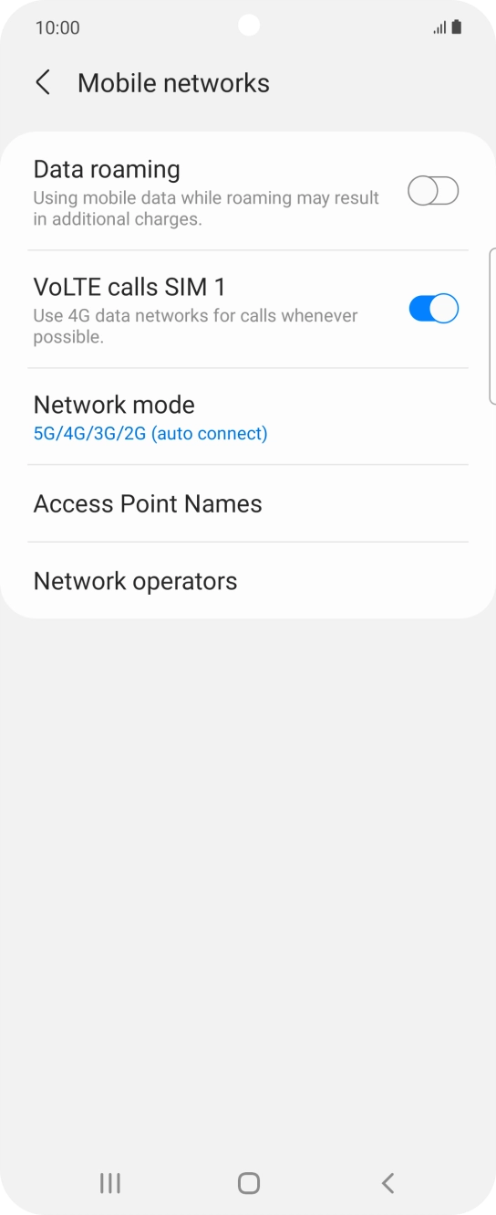 Press Access Point Names. Press Access Point Names.
