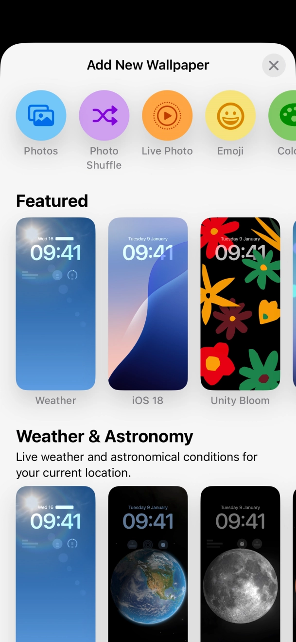 Press the required category and follow the instructions on the screen to select the required background image. Press the required category and follow the instructions on the screen to select the required background image.