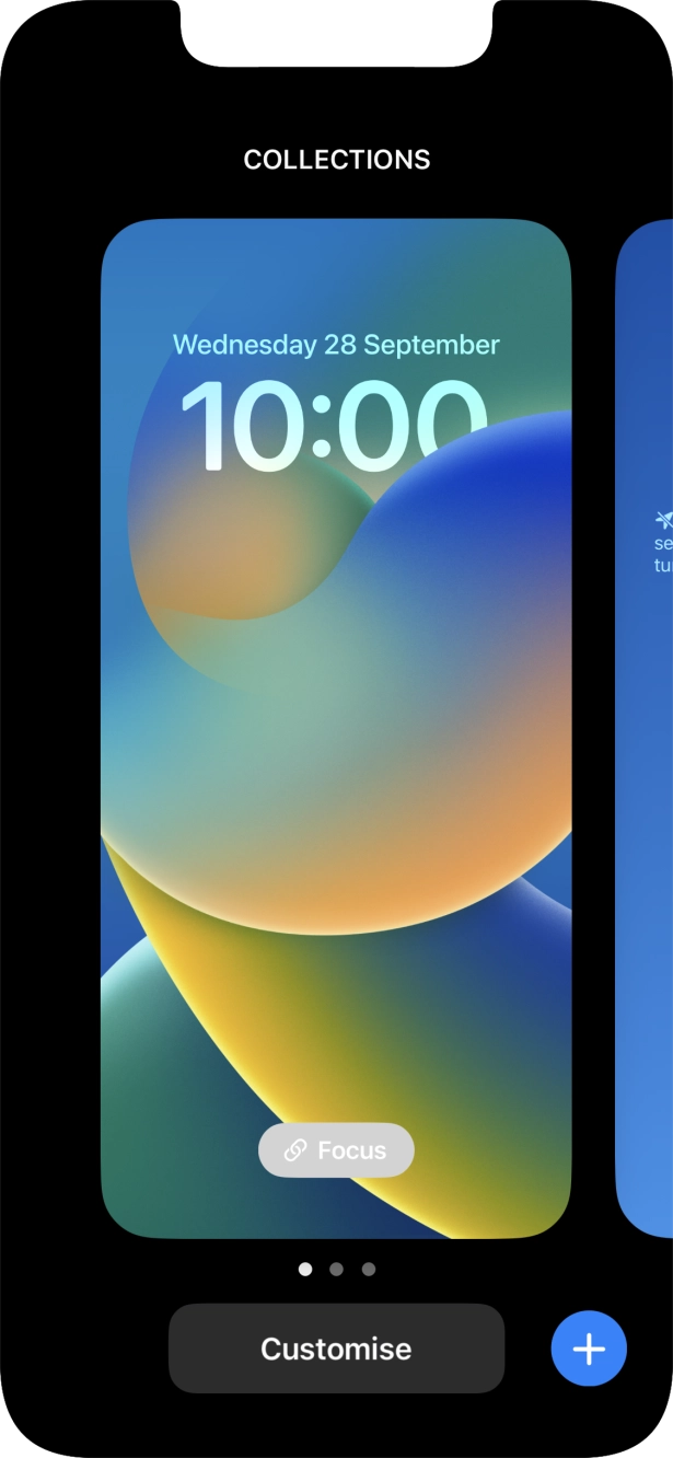 Press the add icon. Press the add icon.
