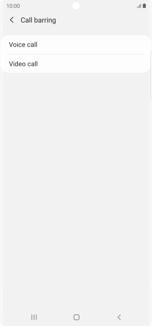 Press Voice call. Press Voice call.